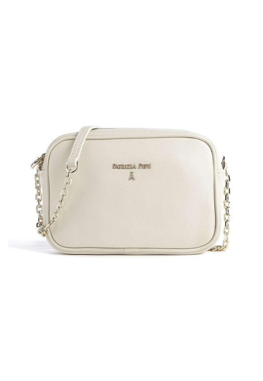PATRIZIA PEPE Borsa Tracolla Off White CB0071-L001 - Sandrini Calzature e Abbigliamento