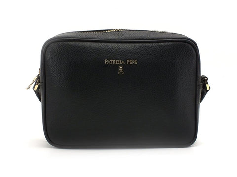 PATRIZIA PEPE Borsa Tracolla Pelle Black Nero 2V8985-A4UN - Sandrini Calzature e Abbigliamento