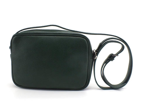 PATRIZIA PEPE Borsa Tracolla Pelle Logo Green Cedar 2VA051-A4U8W - Sandrini Calzature e Abbigliamento