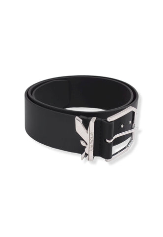 PATRIZIA PEPE Cintura Donna Logo Borchie Silver Nera 8W0005-L051 - Sandrini Calzature e Abbigliamento