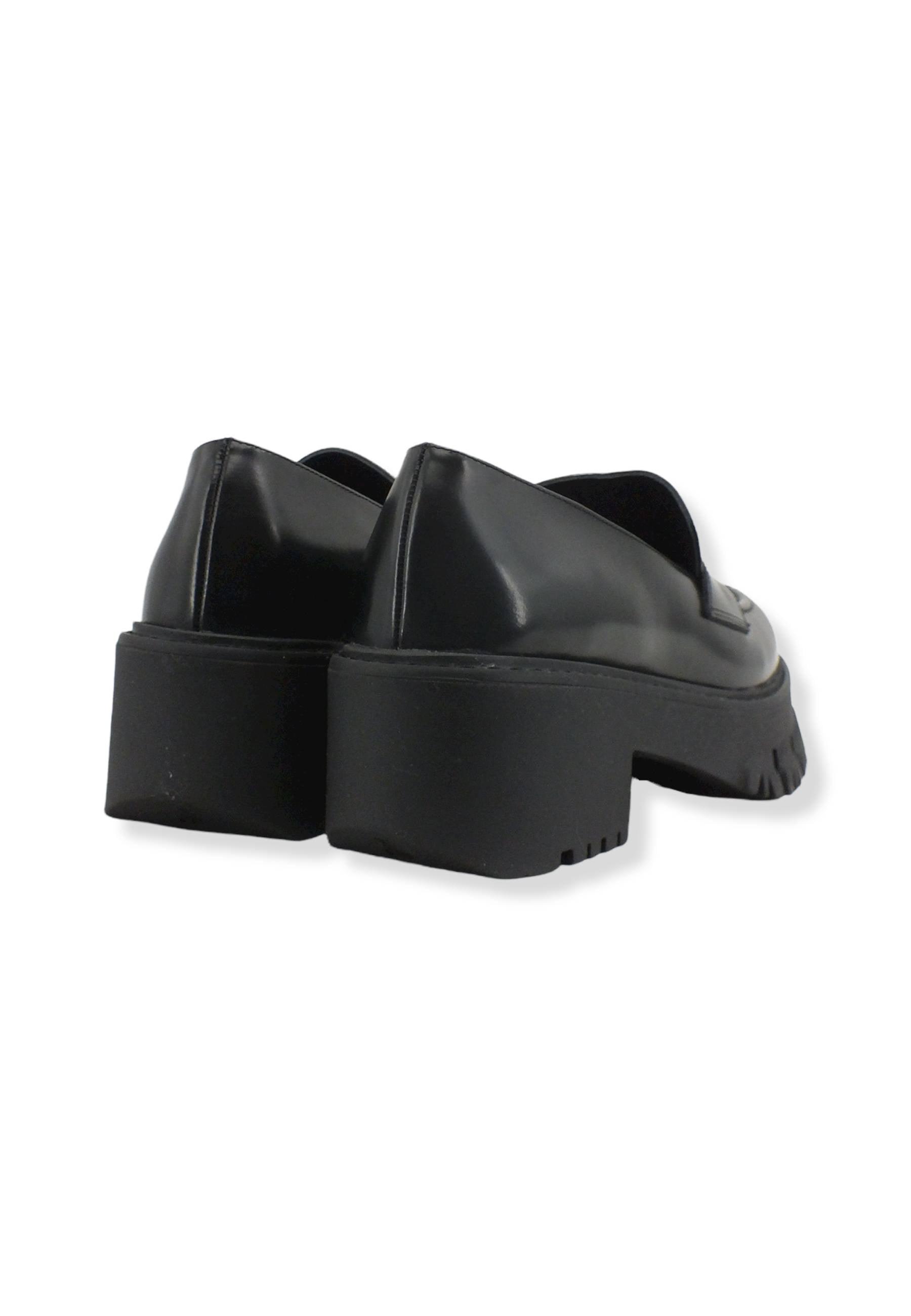 PATRIZIA PEPE Mocassino Donna Tacco Largo Platform Nero 8Z0009-L052 - Sandrini Calzature e Abbigliamento