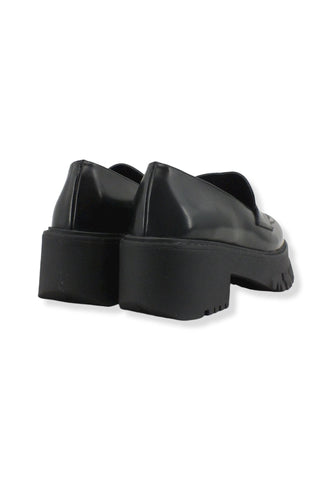 PATRIZIA PEPE Mocassino Donna Tacco Largo Platform Nero 8Z0009-L052 - Sandrini Calzature e Abbigliamento