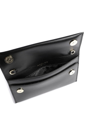 PATRIZIA PEPE Pochette Black Light Gold 2B0050-L011 - Sandrini Calzature e Abbigliamento