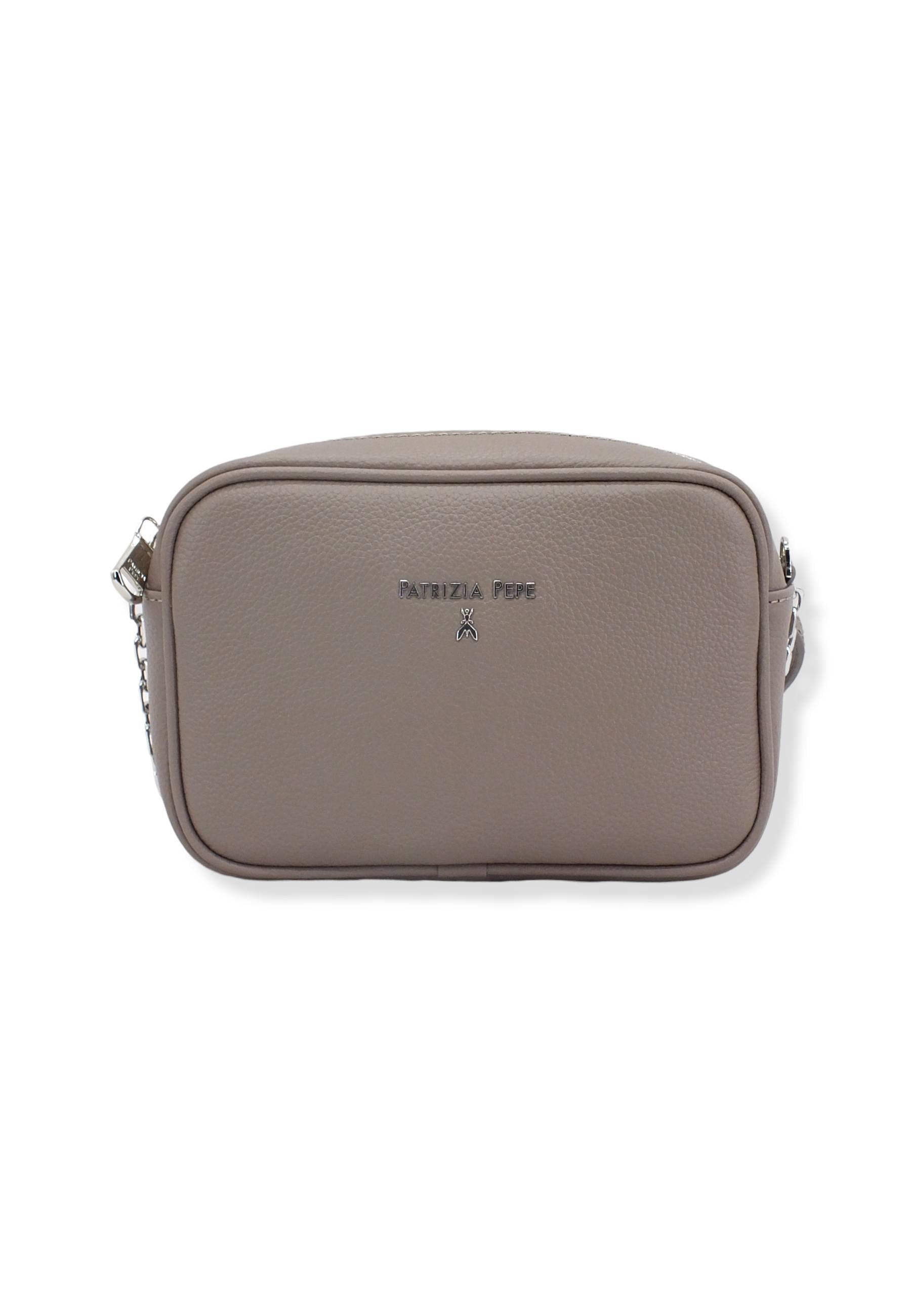 PATRIZIA PEPE Pochette Tracolla Donna Marrone Dark Tatami CB0071-L001 - Sandrini Calzature e Abbigliamento