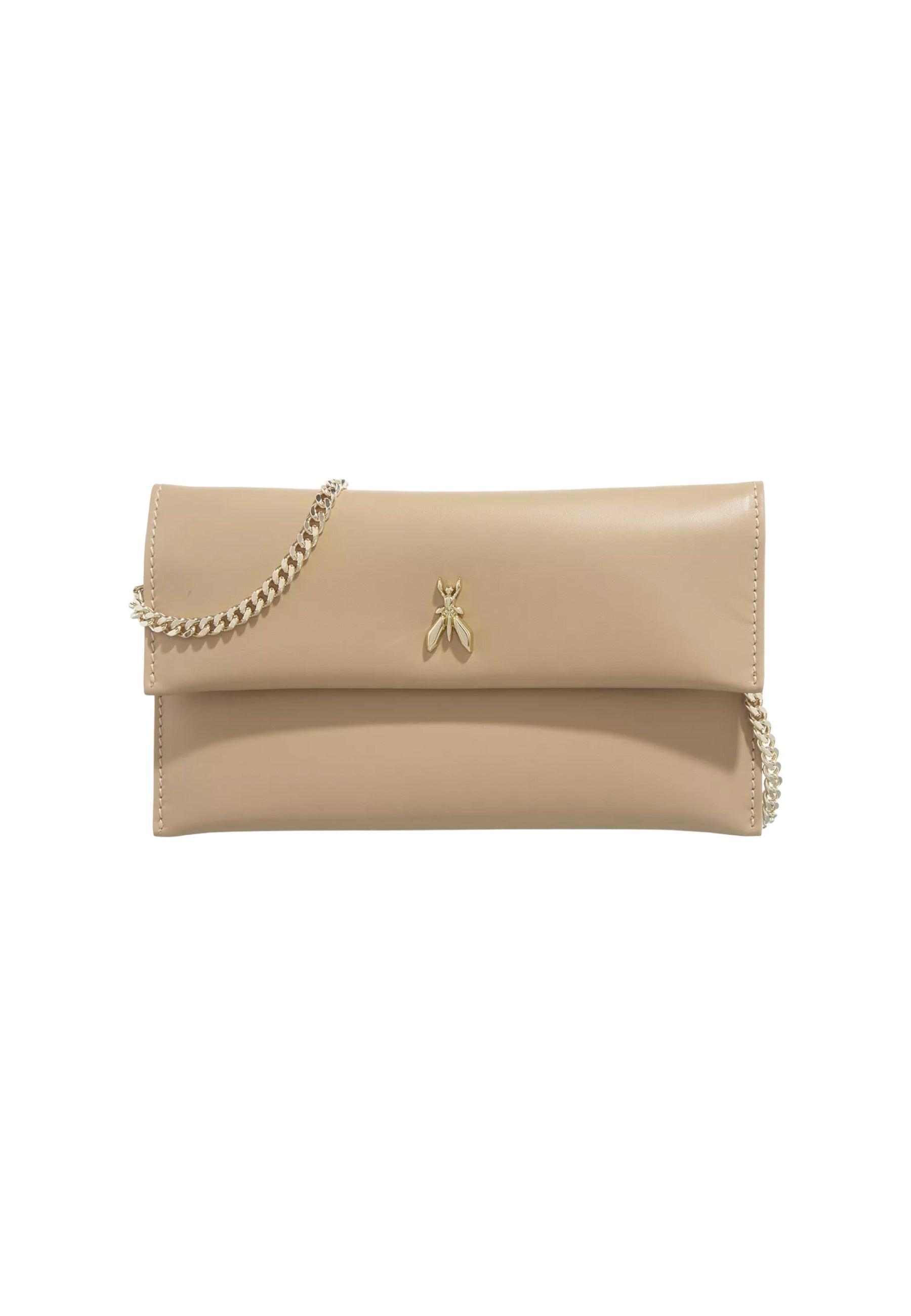 PATRIZIA PEPE Pochette Winter Sand Beige 2B0050-L011 - Sandrini Calzature e Abbigliamento