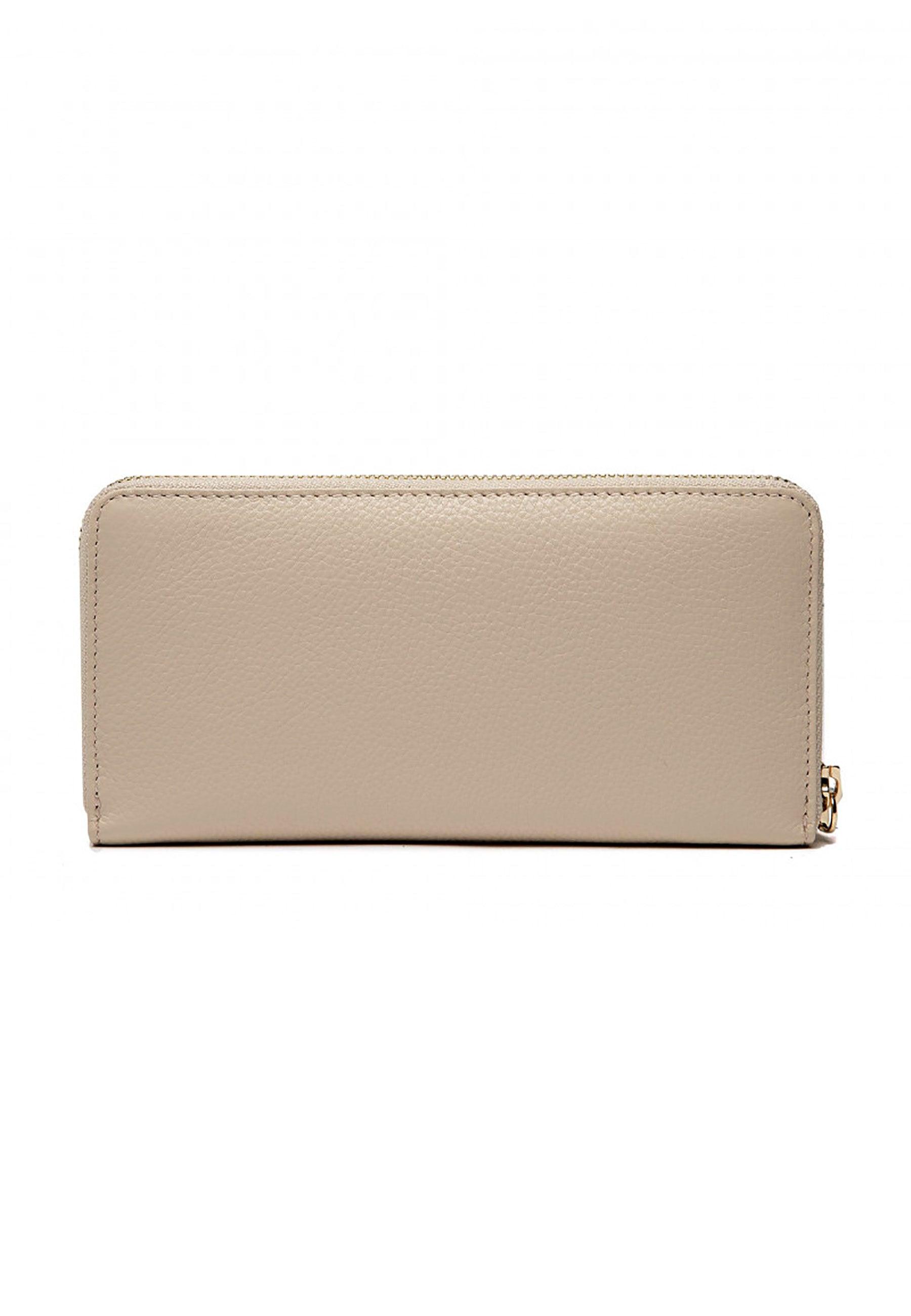 PATRIZIA PEPE Portafoglio Zip Donna Ocean Sand CQ4879-L001 - Sandrini Calzature e Abbigliamento