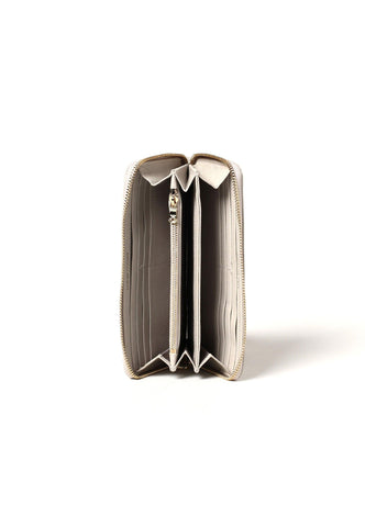 PATRIZIA PEPE Portafoglio Zip Donna Off White CQ4879-L001 - Sandrini Calzature e Abbigliamento