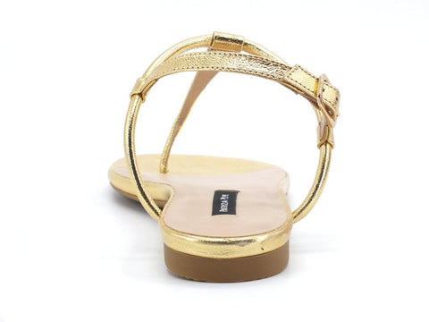 PATRIZIA PEPE Sandalo Infradito Laminato Gold Star 2VA248-A3LT - Sandrini Calzature e Abbigliamento