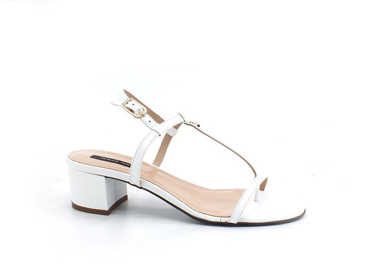 PATRIZIA PEPE Sandalo Listini Tacco White 8X0002L011-W146 - Sandrini Calzature e Abbigliamento