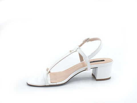 PATRIZIA PEPE Sandalo Listini Tacco White 8X0002L011-W146 - Sandrini Calzature e Abbigliamento