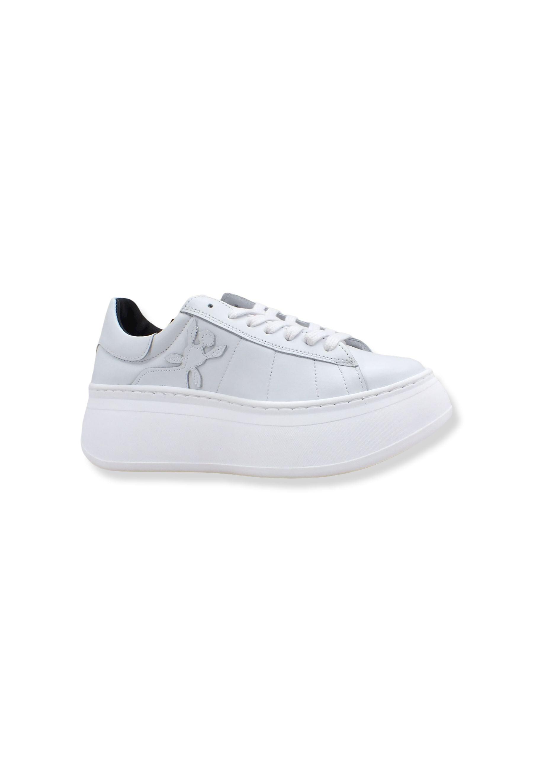 PATRIZIA PEPE Sneaker Donna Leather White 8Z0064-L011 - Sandrini Calzature e Abbigliamento
