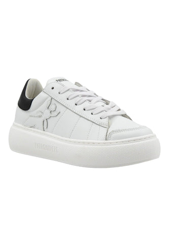 PATRIZIA PEPE Sneaker Donna White Black 8Z0080-E028 - Sandrini Calzature e Abbigliamento