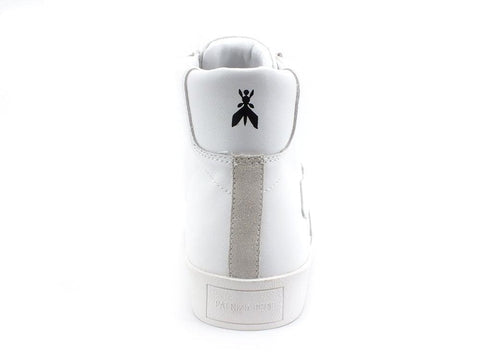 PATRIZIA PEPE Sneaker Hi Pelle White 2VA448-A3KW - Sandrini Calzature e Abbigliamento