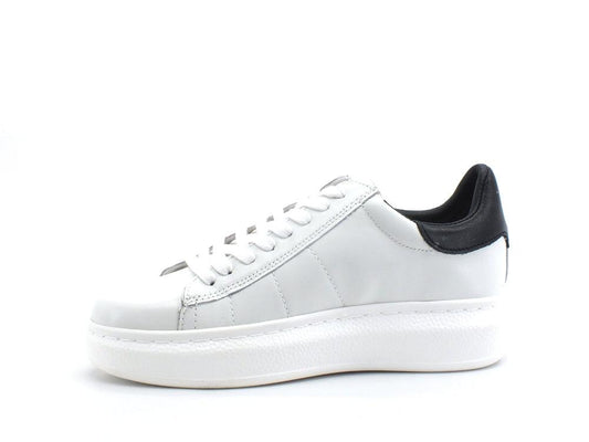 PATRIZIA PEPE Sneaker Logo Ape Laterale White Black CZ9708L011-F2LU - Sandrini Calzature e Abbigliamento