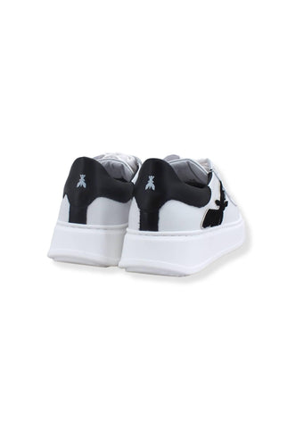 PATRIZIA PEPE Sneaker Logo Ape Sneaker Donna White Black 8Z9708-L011 - Sandrini Calzature e Abbigliamento