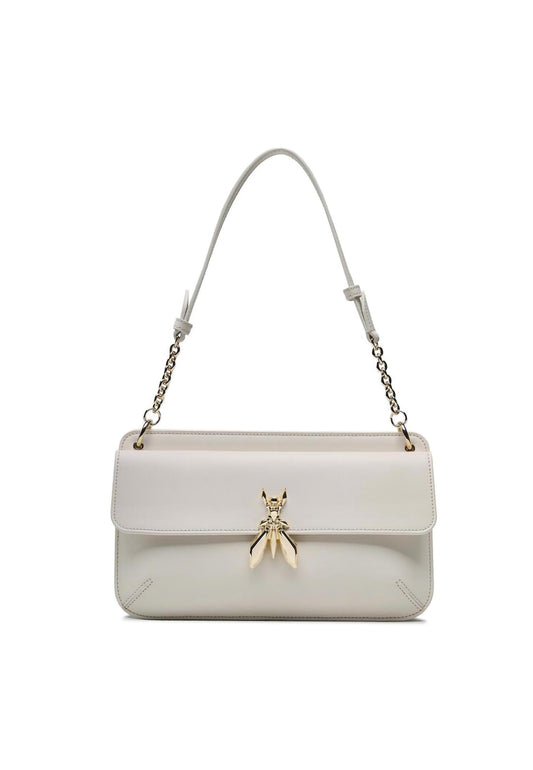 PATRIZIA PEPE Tracolla Crossbody Ice Grey 8B0125-L068 - Sandrini Calzature e Abbigliamento