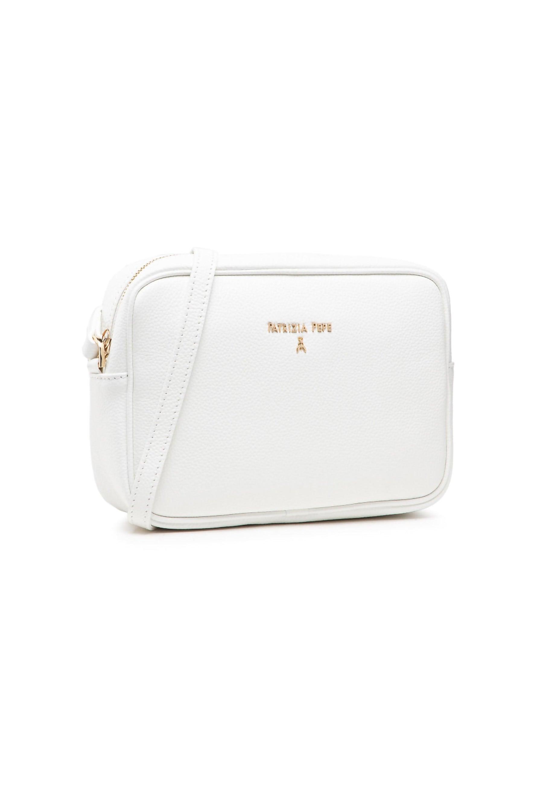 PATRIZIA PEPE Tracolla Crossbody White CB8985-L001 - Sandrini Calzature e Abbigliamento