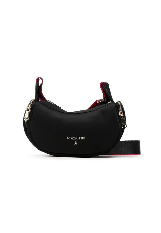 PATRIZIA PEPE Tracolla Shoulder Nero 8B0108-A264 - Sandrini Calzature e Abbigliamento