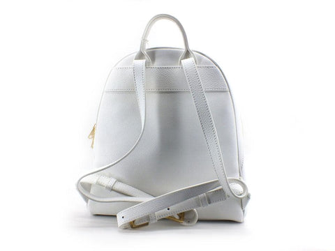 PATRIZIA PEPE Zaino Backpack Zip Ape Bianco White CB0056L001-W146 - Sandrini Calzature e Abbigliamento
