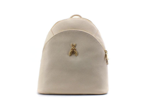 PATRIZIA PEPE Zaino Backpack Zip Ape Ocean Sand Beige CB0056L001-B732 - Sandrini Calzature e Abbigliamento