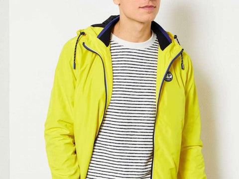 PETROL Giacca Leggera Zip Giallo M-1000-JAC114 - Sandrini Calzature e Abbigliamento