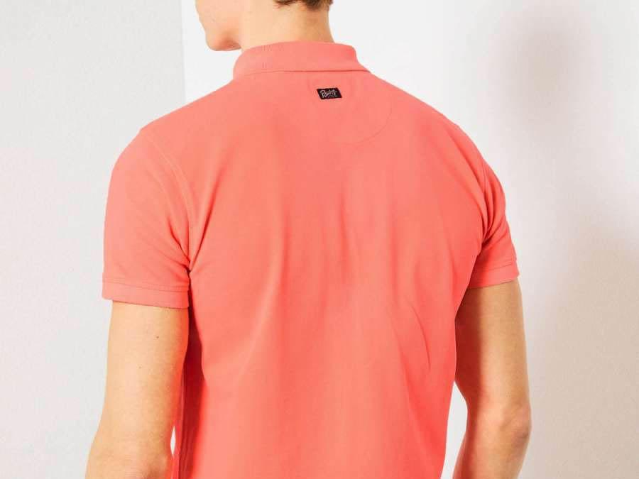 PETROL T-Shirt Polo Coral Fluo M-1000-POL900 - Sandrini Calzature e Abbigliamento