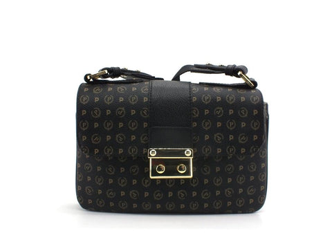 POLLINI Borsa Baguette Heritage Loghi Nero TE8452PP0BQ1100A - Sandrini Calzature e Abbigliamento