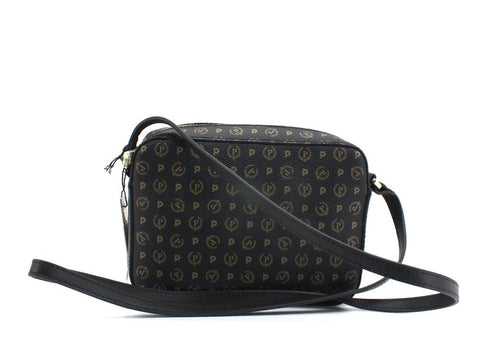 POLLINI Borsa Crossbody Shoulder Bag Loghi Nero TE8414PP03Q1100A - Sandrini Calzature e Abbigliamento