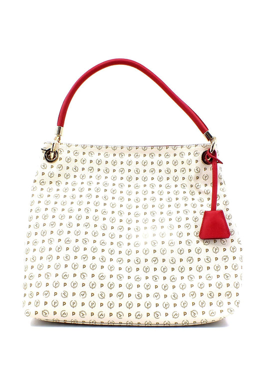 POLLINI Borsa Hobo Avorio TE8409PP02Q1110B - Sandrini Calzature e Abbigliamento