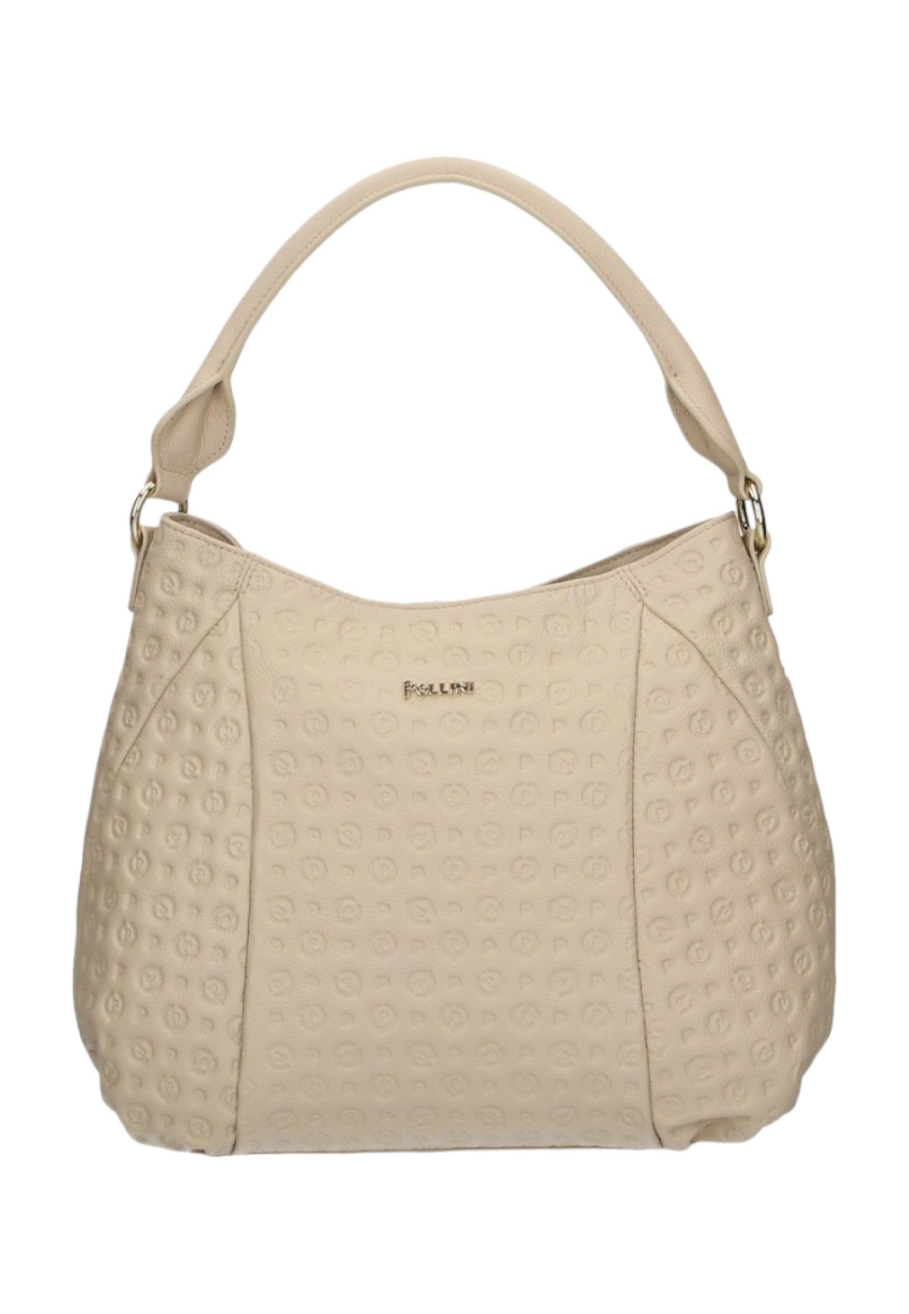 POLLINI Borsa Hobo Avorio TE8461PP0DQ2510A - Sandrini Calzature e Abbigliamento