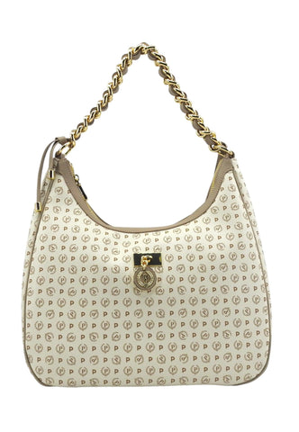 POLLINI Borsa Hobo Donna Avorio Ghiaccio TE8519PP0HQ1110A - Sandrini Calzature e Abbigliamento