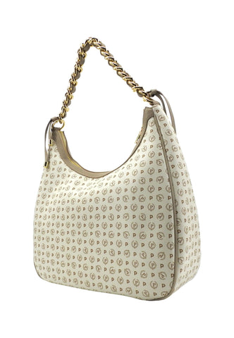 POLLINI Borsa Hobo Donna Avorio Ghiaccio TE8519PP0HQ1110A - Sandrini Calzature e Abbigliamento