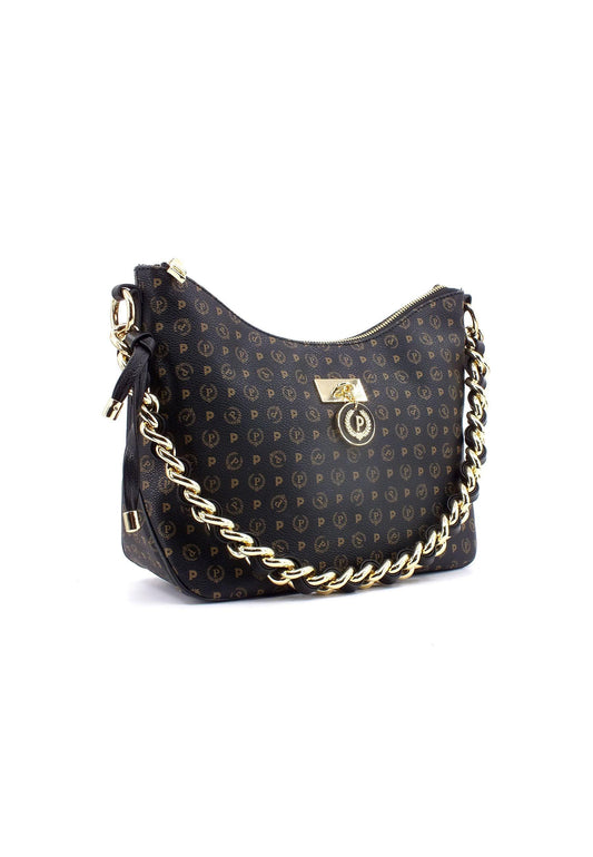 POLLINI Borsa Hobo Small Nero TE8517PP0HQ1100A - Sandrini Calzature e Abbigliamento