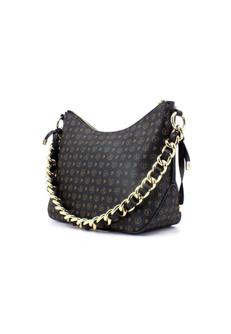 POLLINI Borsa Hobo Small Nero TE8517PP0HQ1100A - Sandrini Calzature e Abbigliamento