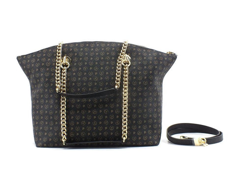 POLLINI Borsa Loghi Tracolla Nero TE8408PP02Q1100A - Sandrini Calzature e Abbigliamento