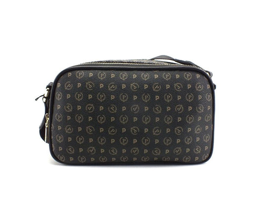 POLLINI Borsa Loghi Tracolla Zip Nero TE8467PP0DQ1100A - Sandrini Calzature e Abbigliamento