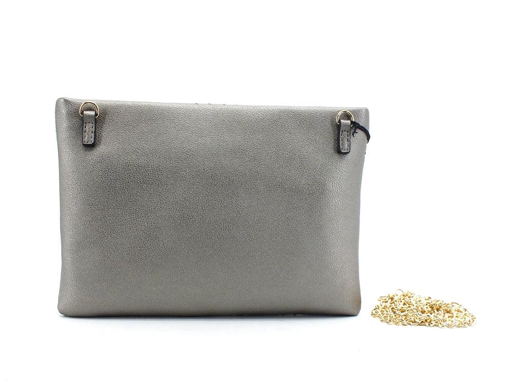 POLLINI Borsa Pochette Borchiette Canna di Fucile SC4523PP0DSB1906 - Sandrini Calzature e Abbigliamento