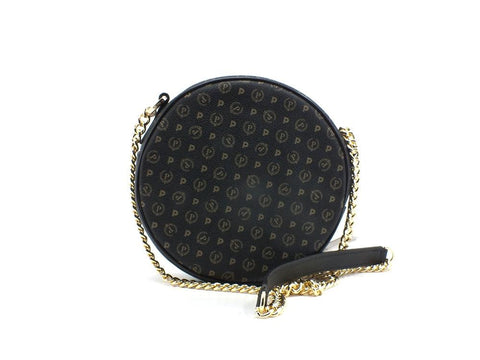 POLLINI Borsa Pochette Tonda Catena Nero TE8455PP0BQ1100A - Sandrini Calzature e Abbigliamento