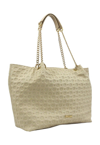 POLLINI Borsa Tote Large Donna Avorio TE8458PP0CQ2510A - Sandrini Calzature e Abbigliamento