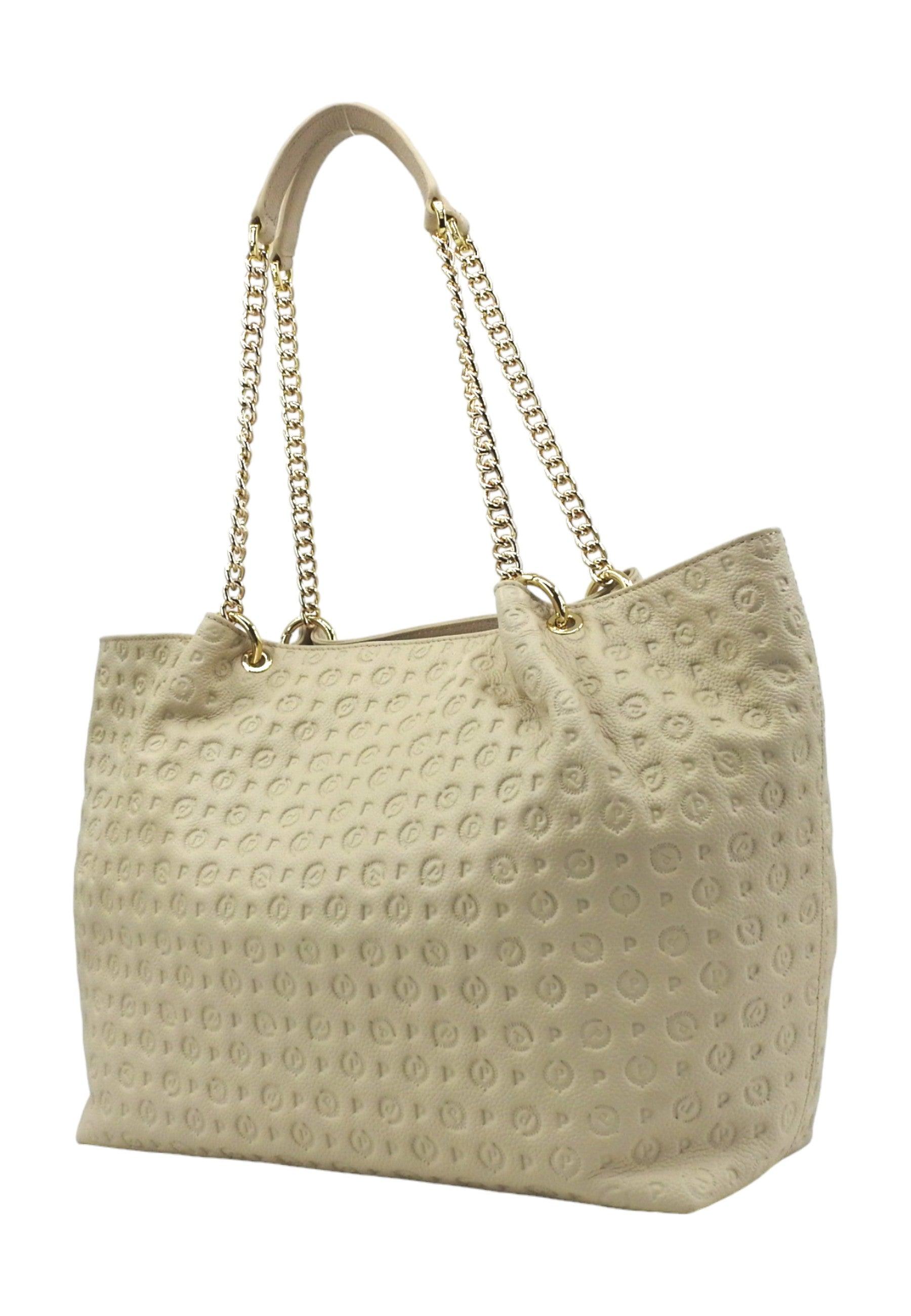 POLLINI Borsa Tote Large Donna Avorio TE8458PP0CQ2510A - Sandrini Calzature e Abbigliamento