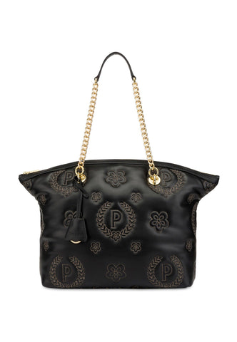 POLLINI Borsa Tote Nero TE8408PP02Q2800A - Sandrini Calzature e Abbigliamento