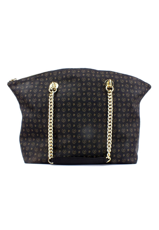 POLLINI Borsa Tote Tapiro Nero TE8408PP02Q1100A - Sandrini Calzature e Abbigliamento