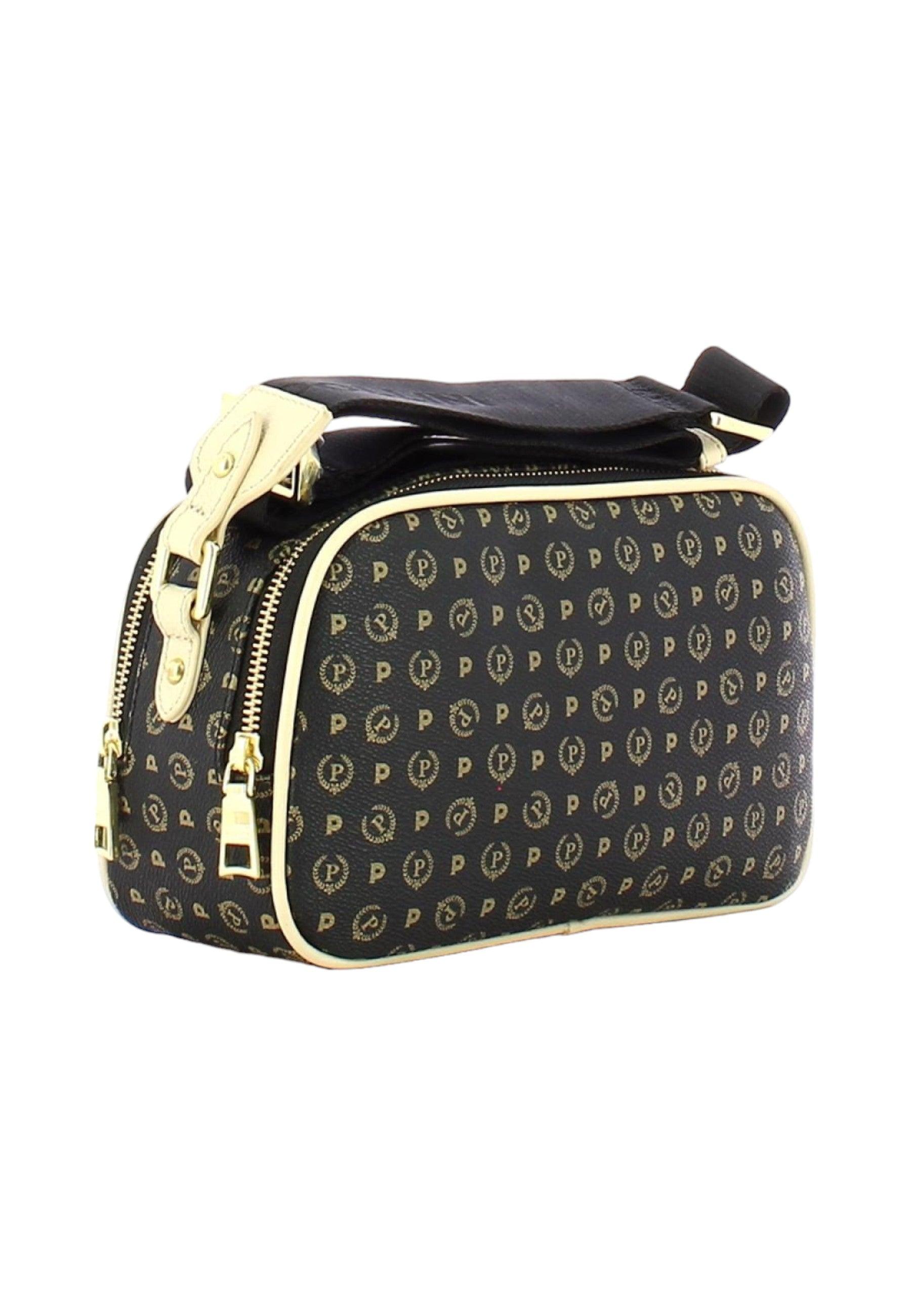 POLLINI Borsa Tracolla Crossbody Donna Nero Avorio TE8467PP0DQ1100C - Sandrini Calzature e Abbigliamento