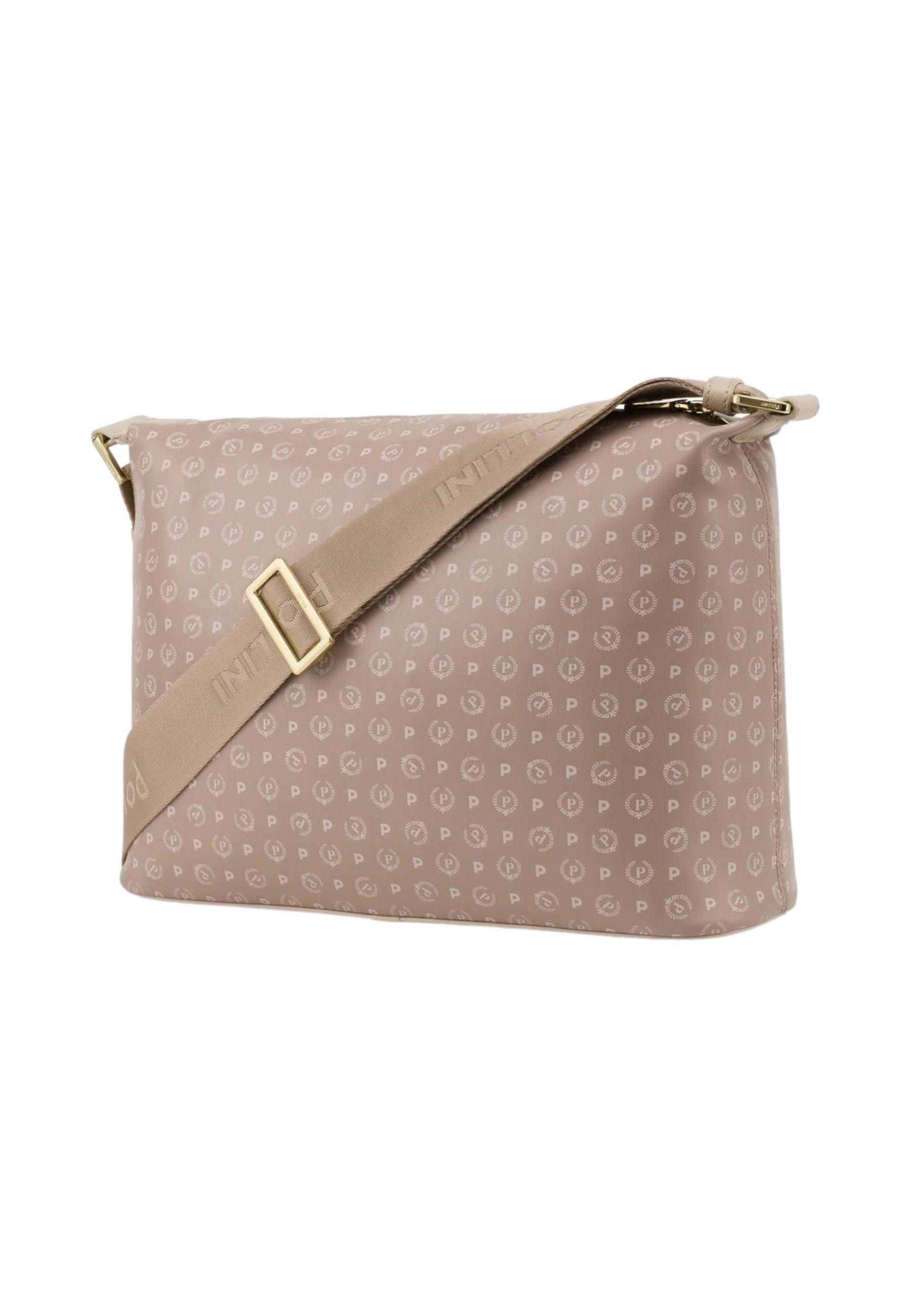 POLLINI Borsa Tracolla Messanger Donna Beige Avorio TE8400PP02Q2610A - Sandrini Calzature e Abbigliamento