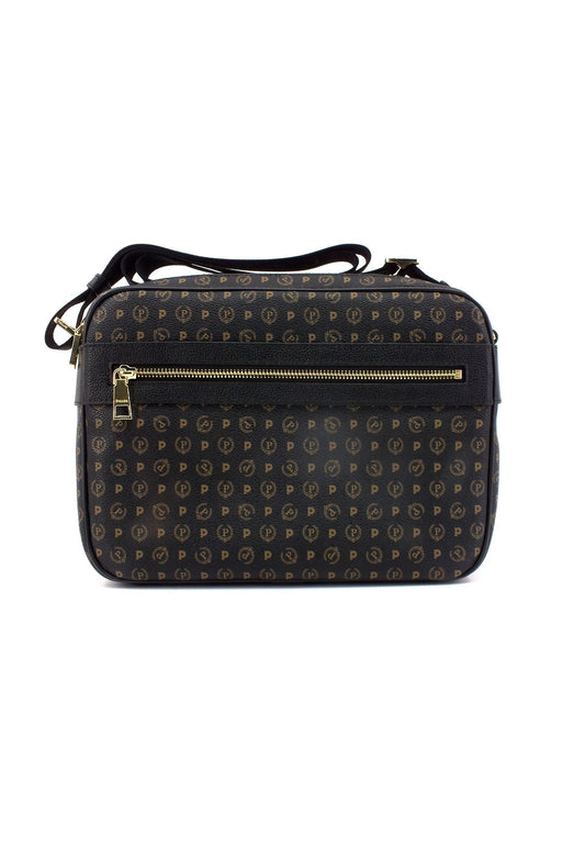 POLLINI Borsa Tracolla Messanger Nero TE8402PP02Q1100A - Sandrini Calzature e Abbigliamento