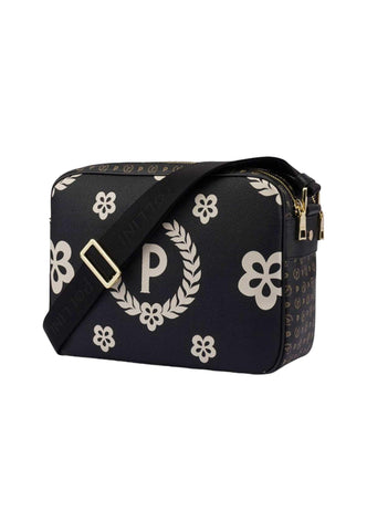 POLLINI Borsa Tracolla Messenger Donna Nero TE8402PP02Q1E10A - Sandrini Calzature e Abbigliamento