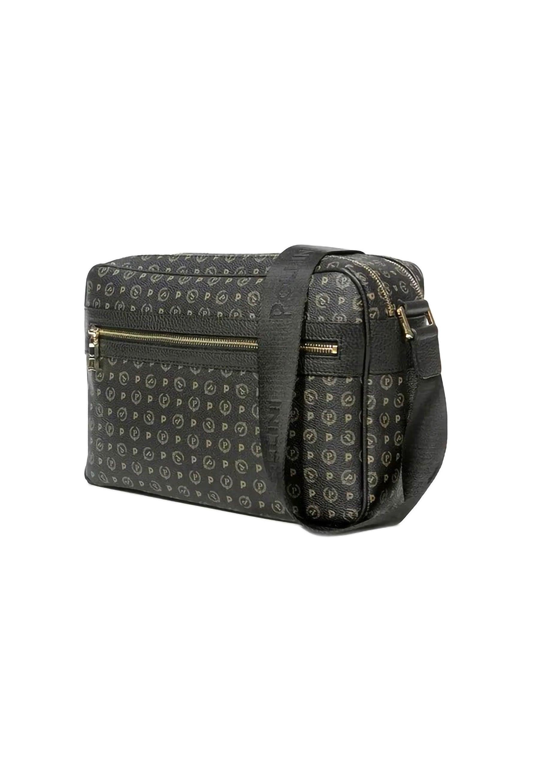 POLLINI Borsa Tracolla Messenger Nero TE8402PP02Q1100A - Sandrini Calzature e Abbigliamento