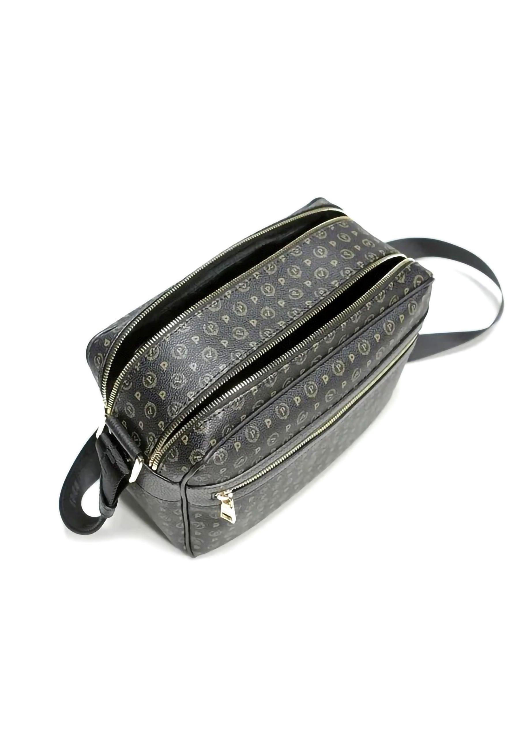 POLLINI Borsa Tracolla Messenger Nero TE8402PP02Q1100A - Sandrini Calzature e Abbigliamento