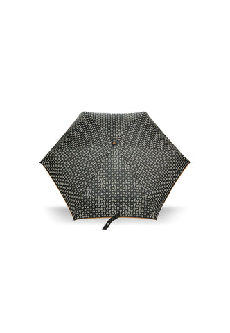 POLLINI Ombrello Mini Nero Marrone TO8001XX0410500D - Sandrini Calzature e Abbigliamento