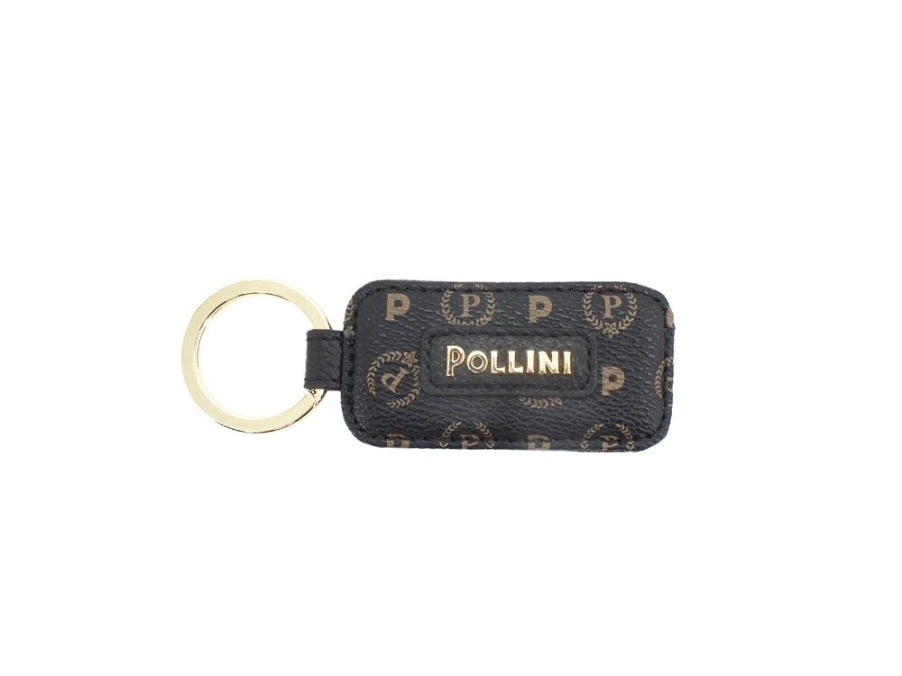 POLLINI Portachiavi Heritage Loghi Nero TE8901PP02Q1100A - Sandrini Calzature e Abbigliamento